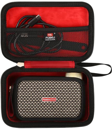 FBLFOBELI Hard Carrying Case Compatible with Positive Grid Spark GO 5W Ultra-Portable Smart Guitar Amp (Case Only)