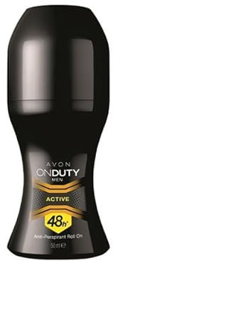 Avon OnDuty Active Déodorant à bille anti-transpirant pour homme 50 ml