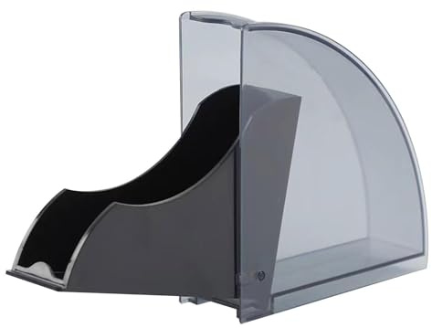 kinrguiyuez Boîte de rangement pour filtre à café, boîte à papier à café anti-poussière avec couvercle – Distributeur de papier de grande capacité pour la maison, le studio, le café