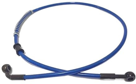 Motorrad Bremsschlauch Für Universal Racing Hydraulische Banjo Rohr Geflochtene Öl Schlauch 8mm 90-0 Grad 10mm-230mm Motorrad Geflochtene Linie Stahl Brems Schlauch Kabel Fahrrad Bremskabel(100cm)