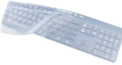 Laptop-Tastatur-Schutzfolien für K235, K375, MK235, MK315, Silikon-Tastaturfolie, transparent, Schutz für Zugang