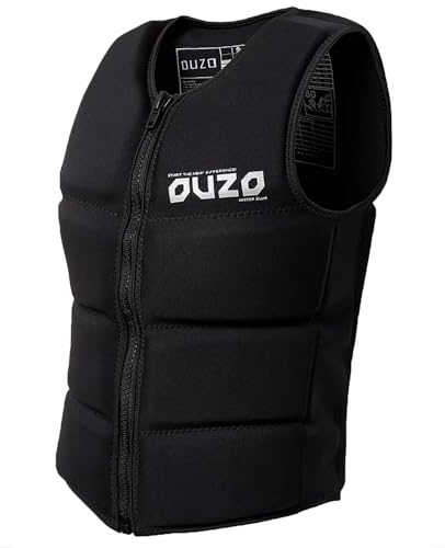 WYYHAA L, Neopren Wakesurf Impact Vest, designad för Wake Surf och Skimboard, perfekt för båtflottning och surfing med alla andra vattensportaktiviteter