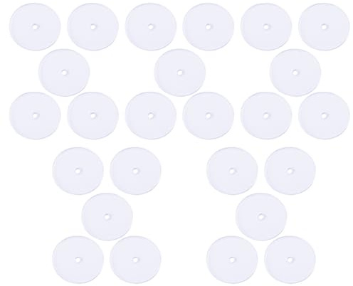Beaupretty Cierres para Pendientes Tipo Botón Transparentes 100 Piezas Tapones para Pendientes de Plástico Suaves Anti Dolor DIY Ideales para Accesorios de Bisutería y Manualidades