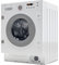 Lavadora integrable EVVO i8w Marca Española. 8KG /1400RPM/A+++ Blanco