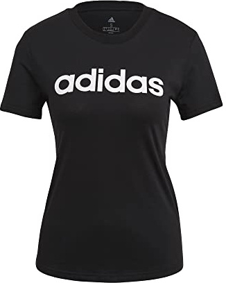 Adidas Essentials Slim Logo-T-Shirt für Damen, Kurze Ärmel, 1er-Pack