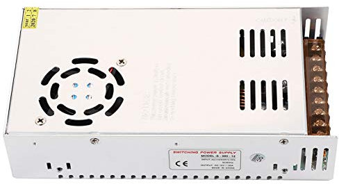 Fuente Alimentaci¨®n Conmutada Regulable Universal 12V 30A con Control Temperatura para Tira LED Transformador