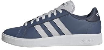 adidas Grand Court TD Lifestyle Court Casual Shoes, Zapatillas Hombre, Preloved Ink Dash Grey Legend Ink, 38 EU