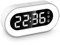 Digitaler Wecker, LED Digitaluhr, Nachttischuhr mit Schlummermustern, regelbarer Helligkeit und Lautstärke, 12/24 Std, 18 Klingeltöne, USB Wiederaufladbar, Wecker mit Nachtlicht für Senioren, Kinder