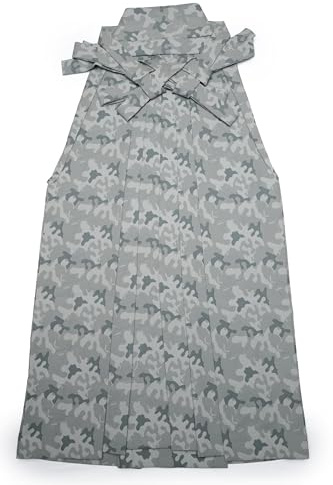 DEAR VANILLA Authentic Japanese Andon Hakama 92cm Men's Kimono Pants/Skirt Made in Japan HKM-0114 Grey