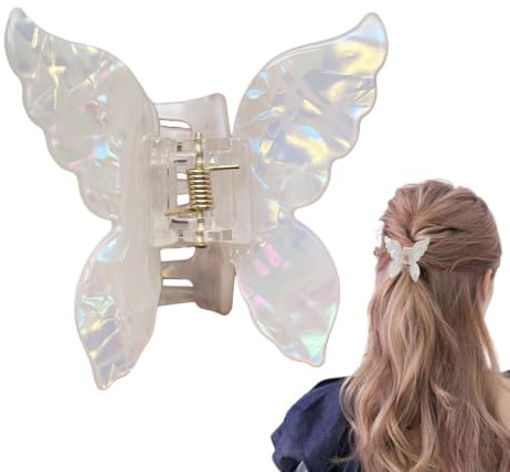Clip per artiglio da donna, fermagli per capelli a farfalla Clip per