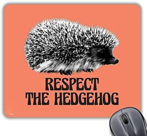 Coralgraph Inc CP462 Respect The Hedgehog Novelty Gift Printed PC Laptop Computer Mouse Mat Pad