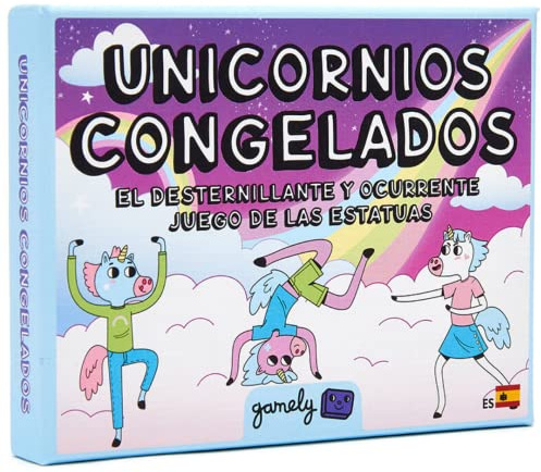 Gamely Unicornios Congelados | Juego Familiar de estatuas para niños