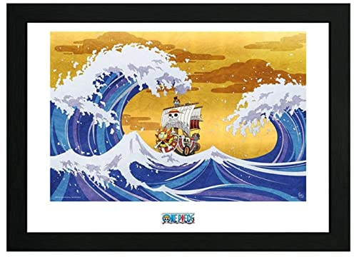 ABYSTYLE GBEye – One Piece Gerahmtes Poster Thousand Sunny