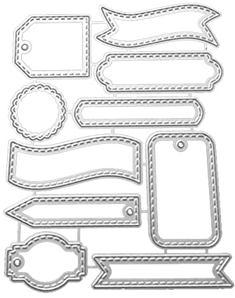 Metall Stanzschablone Weihnachten Stanzformen Weihnachtsbox Grußkarte Stanzformen DIY Bastelarbeiten Stanzschablonen 3D Prägeschablonen für DIY Scrapbooking Album Kartenherstellung Fotoalbum Deko