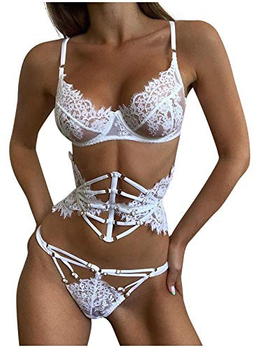 TianWlio Lingerie Sexy Ensemble Porte Jarretelle Robe Sexy Sexy Lingerie Porte Jartelle Femme Sexy Et Bas Combinaison Sexy Ouverte Coquine String Sexy Chic