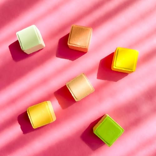 Saabuni Full Set 6 Pack Aromatherapy Shower Steamers - Scented, Natural, Soothing Shower Bombs Steamer with Essential Oils - Breathe, Chill, Romance, Rest, Wake Up and Focus