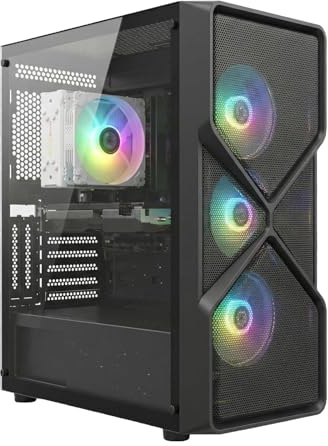 STGsivir PC Gaming, Ordenador de Sobremesa Gaming, GeForce RTX 2060 Super 8GB GDDR6,Core i7 hasta 4.0Ghz,32GB DDR4,1TB SSD,WiFi 6,BT5.0,RGB Ventiladores x3,Windows 11 Pro