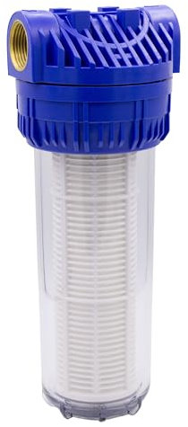 VARIOSAN Préfiltre (10) pour pompes et installations d'eau domestiques 18434, filetage intérieur 1, 8 bar, débit 6000 l/h, maille de 0,06 mm