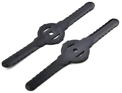 20 PZ Plastica Cutter Lame for Elettrico Cordless Tagliaerba Strimmer Strumento 139mm Lunghezza Testa di Taglio Lama for Tosaerba