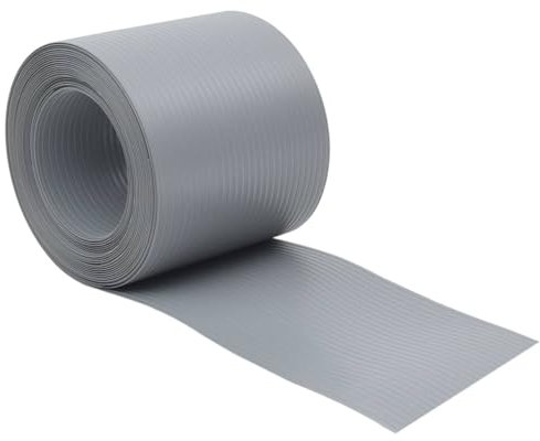 Zäune für Garten Weidezaun Gartenzaun Beetzaun - Sichtschutzstreifen 10 Stk. Grau 252,5x19 cm PVC für Balkon Terasse Campingplatz Garten