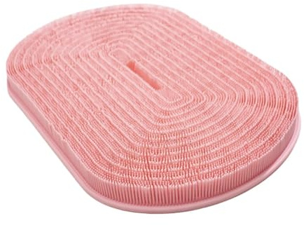 OIIBWQ Tapis de Douche pour Pieds, Nettoyant pour Tapis de Bain, Antidérapant, Doux, Peu Encombrant, pour Hommes et Femmes, Tampon de Nettoyage Du Dos