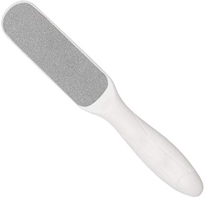 TIDTALEO Raspador de Doble Cara Acero Inoxidable para Pies Exfoliante y Removedor de Ergonómica para Pedicura Herramienta Duradera para Ablandar Durezas y Eliminar Muerta Color