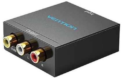 Adaptador RCA a HDMI Vention AEEB0 Negro