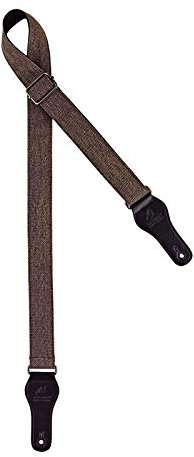 Ortega Guitars Ukulele Gurt Verstellbar - Highland Series - Baumwolle, Braun (OCS-130U) | Länge verstellbar, für Banjolele, Guitalele, Mandoline, Ukulele