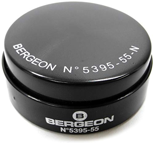 BERGEON 5395-55-N Montagekissen, Uhrengehäusekissen, 55 mm, Gel, Schwarz, weich und zerkratzt die Teile Nicht