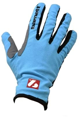 BARNETT NBG-18 Gloves For Rollerski - Cross-Country - Road Bike - Running - Blue (2XS)