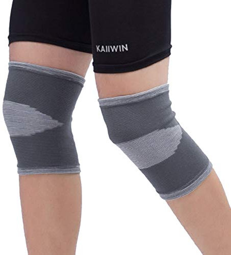 RONGJJ Premium Knieschützer Schwamm Kollision Vermeidung Kneepad Anti-Rutsch Knieschoner für Laufen, Wandern, Joggen, Sport Damen und Herren Profi, XL
