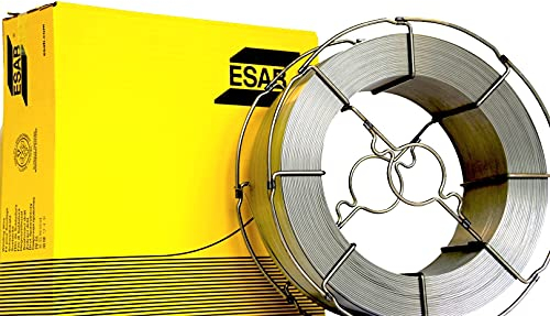 ESAB OK Aristord 12.50 12.63 SG2 SG3 G3Si1 G4Si1 0,8 1,0 1,2 mm 18kg Spule unverkupfert zum MAG-Schweissen (Aristorod 12.63 SG3, 1,0 mm 18kg Spule)