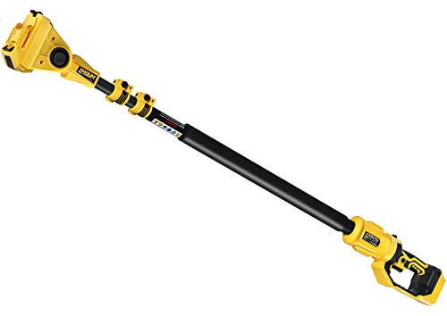 UPGRADE 2023, asta di prolunga ruotabile a 90°/180°,sega ad asta a batteria con asta telescopica da 4,6-9 piedi compatibile con IMOUMLIVE motosega/forbici da potatura/trapano elettrico.