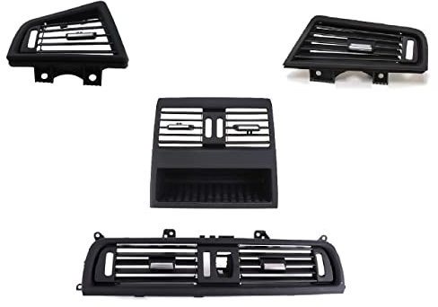 Set Lüftungsgitter für BMW 5 F10 SET (vorne mittig, vorne rechts, vorne links, hinten mittig ohne Öffnung für Sitzheizung) MMM