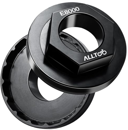 Outil d'installation et de démontage de verrouillage de pédalier alltoo pour outil de verrouillage Shimano Steps E6100, E7000, E8000 et TL-FC39 pour systèmes de moteur à entraînement central de vélo