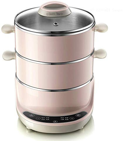 MQPALZKD Household Multifunctional Electric Cooking Pot 3 Layers Electric Steamer Multi Cooker Kitchen Machine