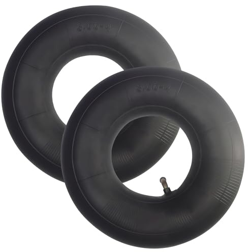 2X Schlauch 3.00-4 für Sackkarrenrad Schubkarren Schlauch mit TR87 Luftreifen 260 × 85 mm Schubkarrenschlauch Innenschlauch Schubkarrenrad Reifen Ersatzschlauch
