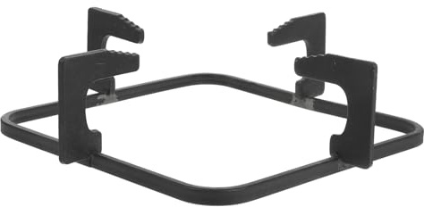 Rejilla Fundido Negra Gas Cuadrada de Hierro Quemador | 1 Pieza, Soporte Estable para Cocina, Fácil de Instalar y Limpiar, Resistente al Aceite