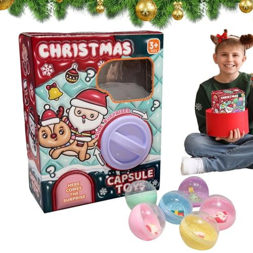 Générique Capsule Dispenser for Christmas Automatic Dispenser for Gashapon Gadget for Entertainers, Collectors, Family Parties, Event Organizers
