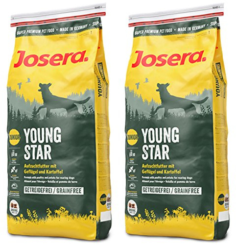 Josera YoungStar Hundefutter, 2 x 15 kg