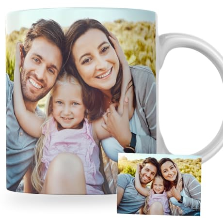 DEREGALOOS Taza de cerámica Personalizada con Foto | Taza Personalizada para Regalo con Foto | Regalo Original Personalizado para Eventos | Taza Original Personalizada con Foto. (5), CH618