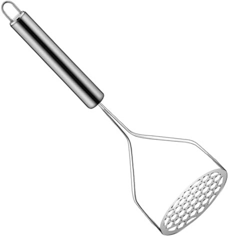 Presse-Purée de Pommes de Terre en Acier Inoxydable, Presse Pommes de Terre pour la Légumes et Fruits, Presse Puree Manuel, Presse Purée RéutilisablePour Ecrase Pommes de Terre,Fruits et Légumes