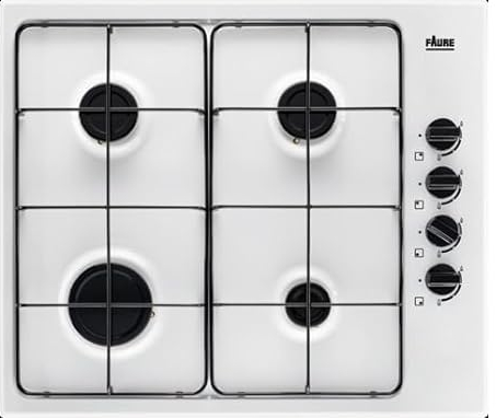 Plaque gaz Faure FGH62414WA - Plaque de cuisson 4 foyers