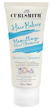 Curlsmith - Hair Makeup - Vegane temporäre Haarfarbe und Styling-Gel (Türkise Farbe)