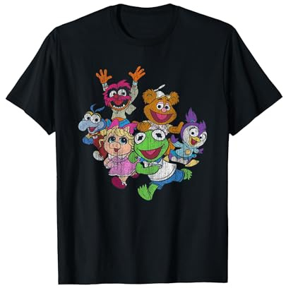 The Muppets Muppet Babies Colour Group T-Shirt