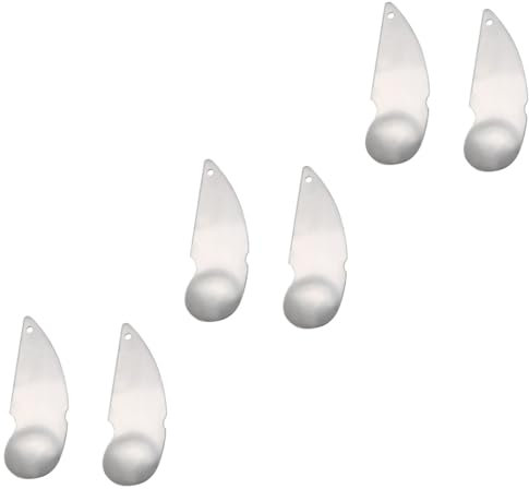 Hoement 6pièces Couteau à Acier Avec Cuillère Outil De Découpe Et Épluchage Pratique Pour Fruits Pour Déguster