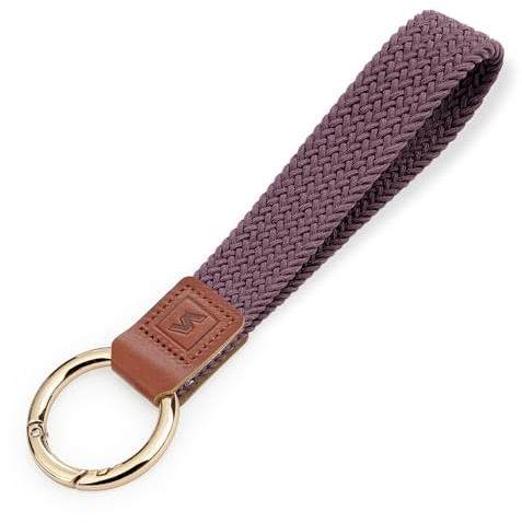 SENLLY Lanière de Poignet, Extensible Courte Porte-Clés Courroie, Conception Anti-Chute Élastique Originale