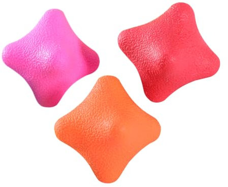 VICASKY 6 PCS Gummibälle, zur Verbesserung von Beweglichkeit/Reflexen/Hand-Augen-Koordination Catch Reactive Trainer Einbeziehen Reaktionsbälle, Zur Verbesserung von Beweglichkeit