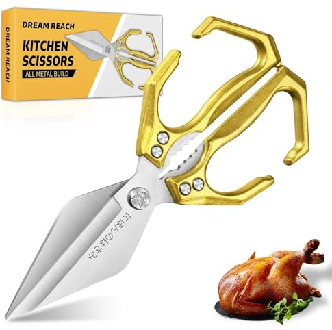 Dream Reach Scharfe Geflügelschere Knochenschere Gold