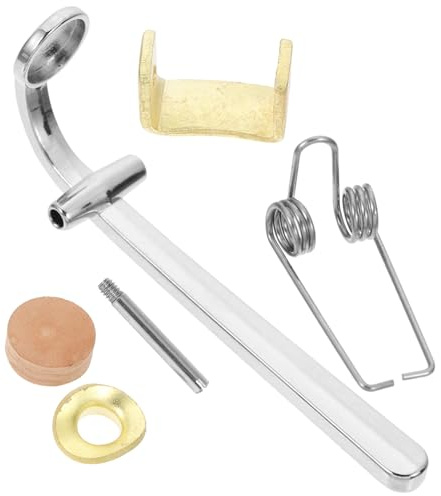 VINTORKY Posaunen und Korkpolster aus Metall und Kunststoff Vielseitig Wasserabsperrventil Zubehör Satz Installieren für Trombone Reparatur